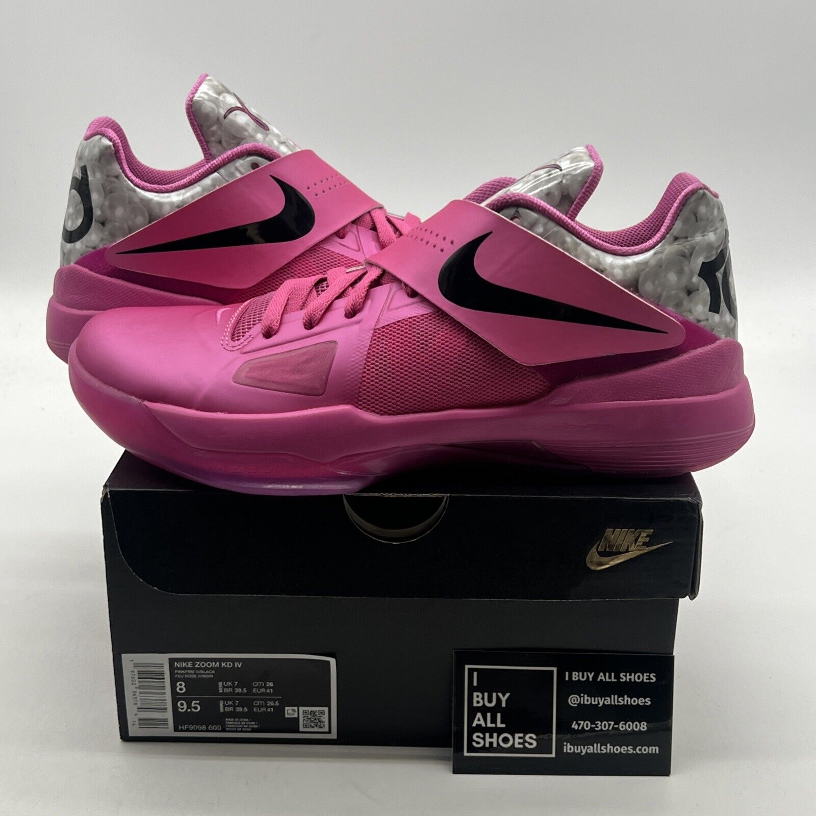 Size 8 - Nike Zoom KD 4 2024 Aunt Pearl (HF9098-600)