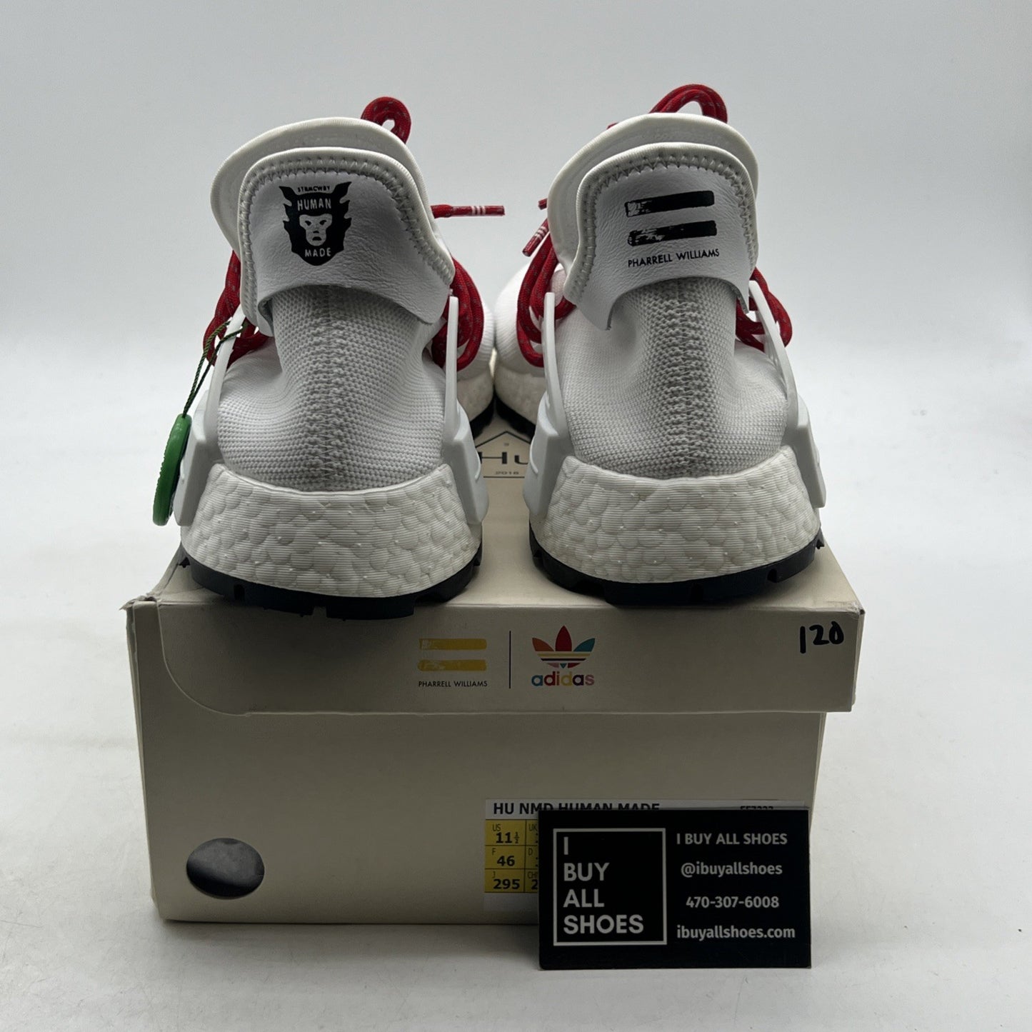 Size 11.5 - adidas HUMAN MADE x Pharrell x NMD Hu Love (EF7223)