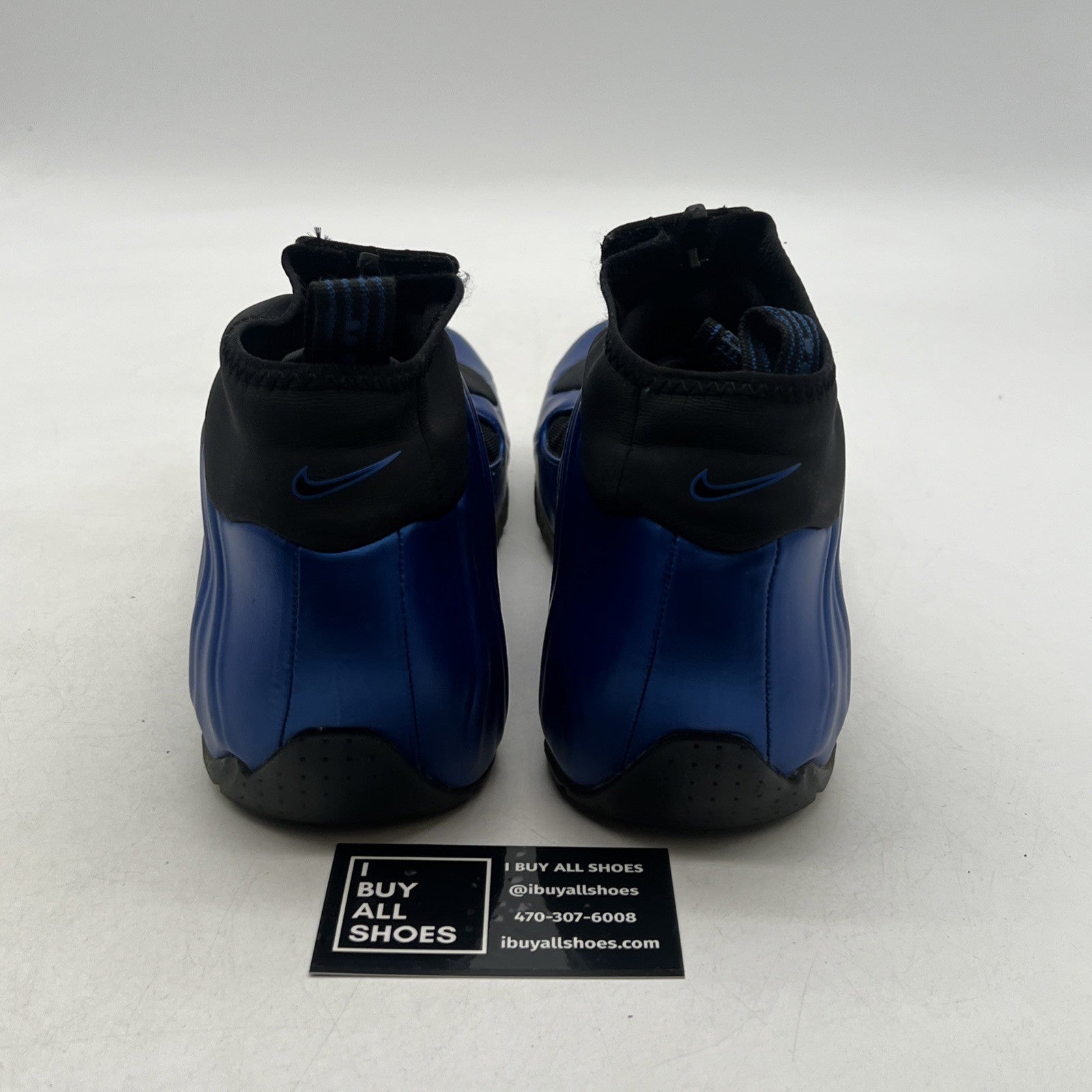 Size 8 - Nike Air Flightposite One Dark Neon Royal (A09378-500)
