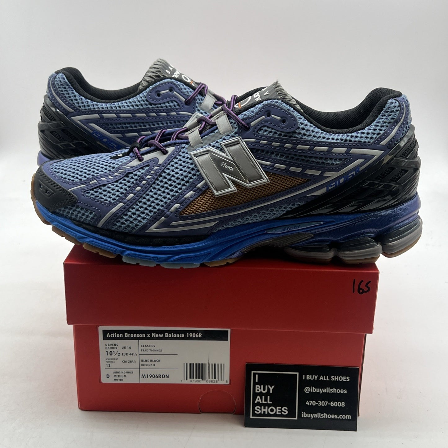 Size 10.5 - New Balance Action Bronson x 1906R Medusa Azul (M1906RON)