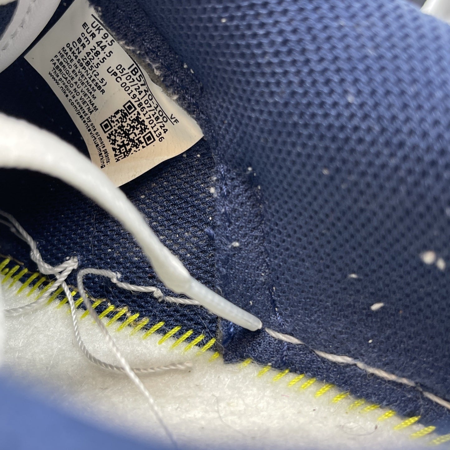 Size 10.5 - Nike Lil Yachty x Air Force 1 Low Concrete Boys Blue (IB5720-100)