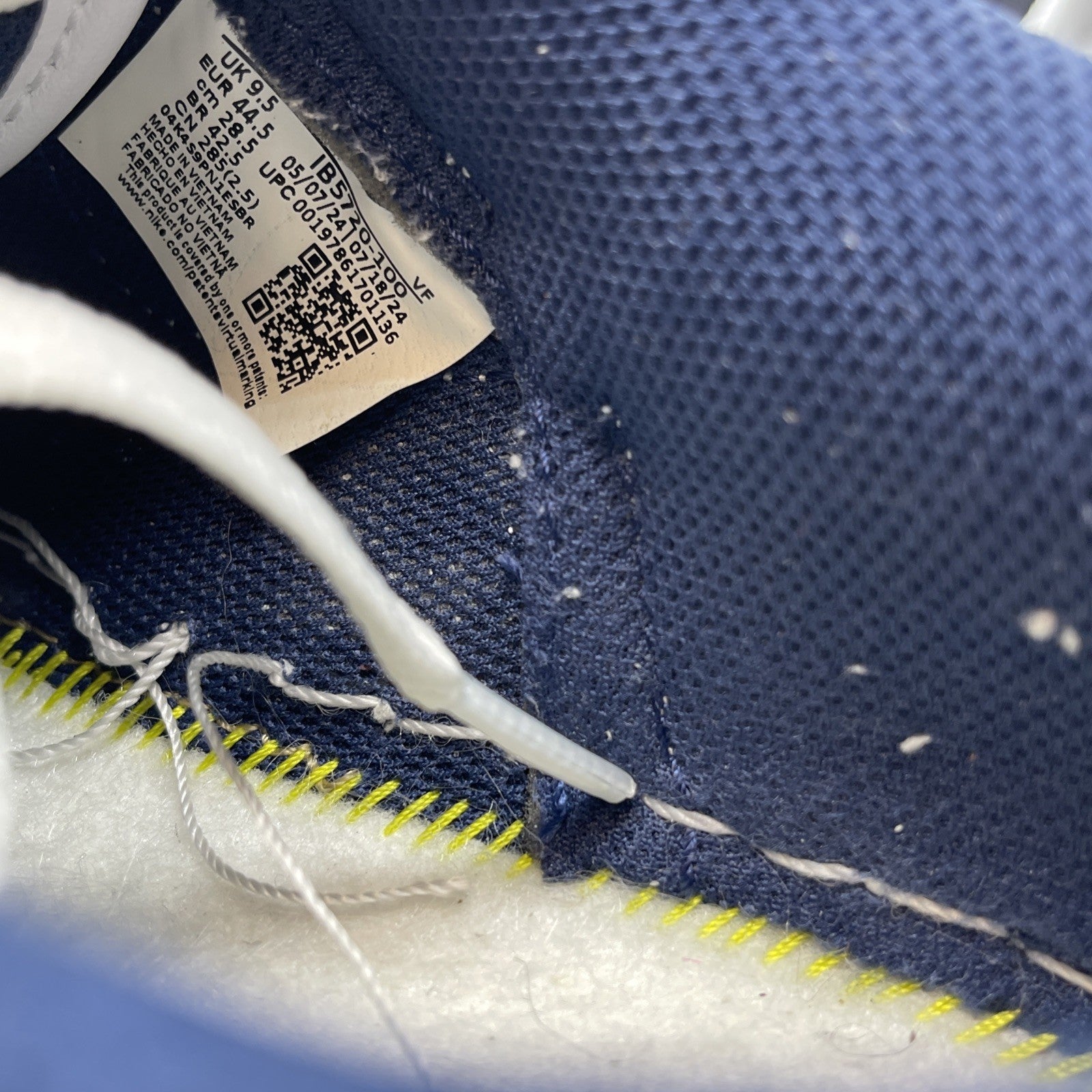 Size 10.5 - Nike Lil Yachty x Air Force 1 Low Concrete Boys Blue (IB5720-100)