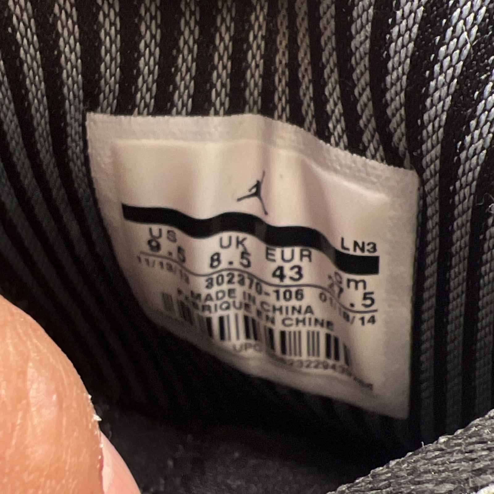 Size 9.5 - Air Jordan 9 Retro Barons (302370-106)