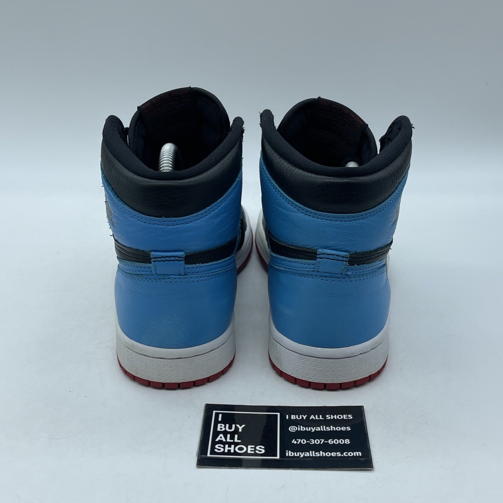 Size 6.5 - Jordan 1 High OG UNC To Chicago 2020 Red Black Leather (CD0461-046)