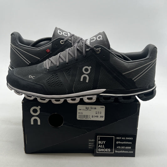 Size 12.5 - On Cloud Mens Running Athletic Shoes Dark Grey