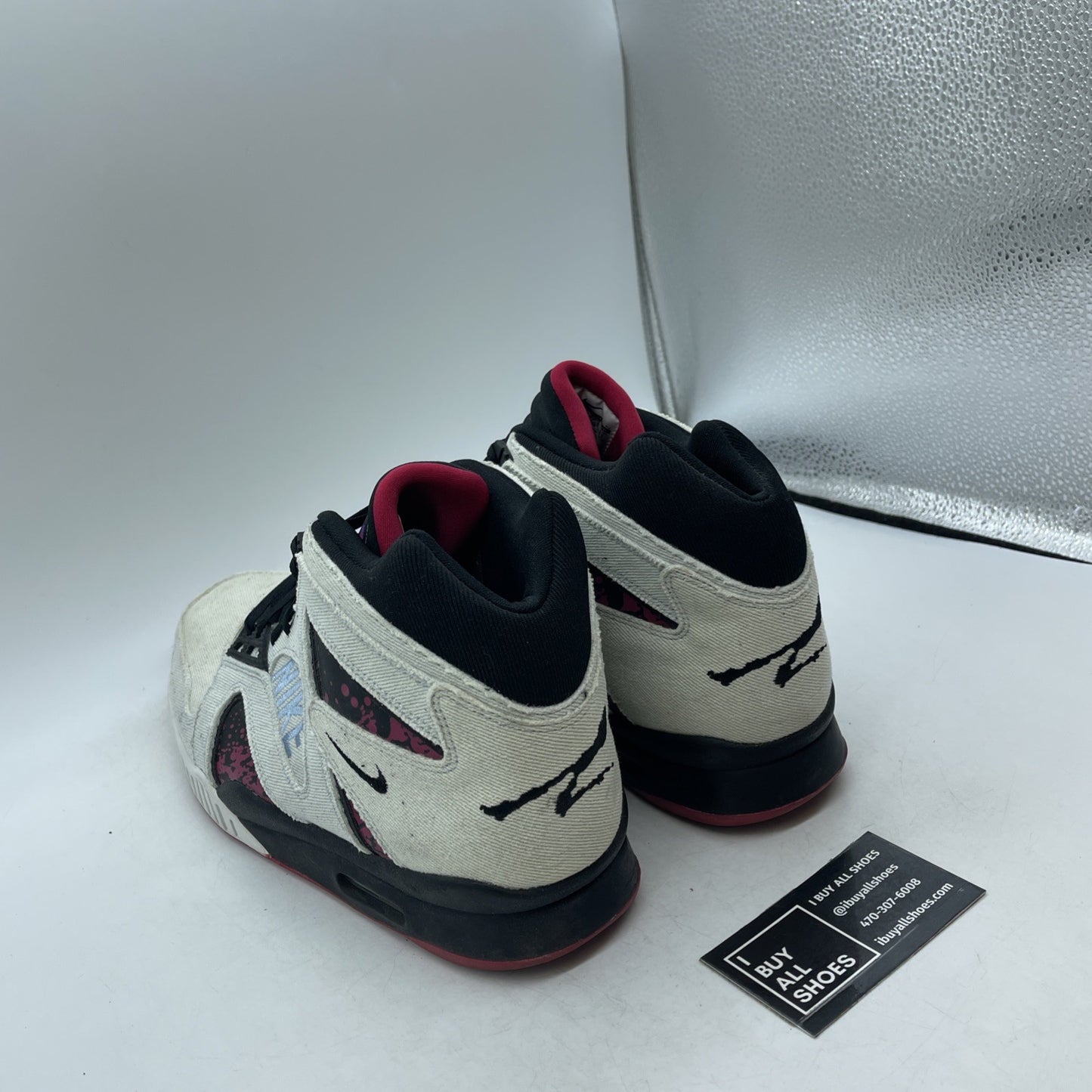 Size 13 - Nike Air Tech Challenge Hybrid Washed Denim (653874-400)