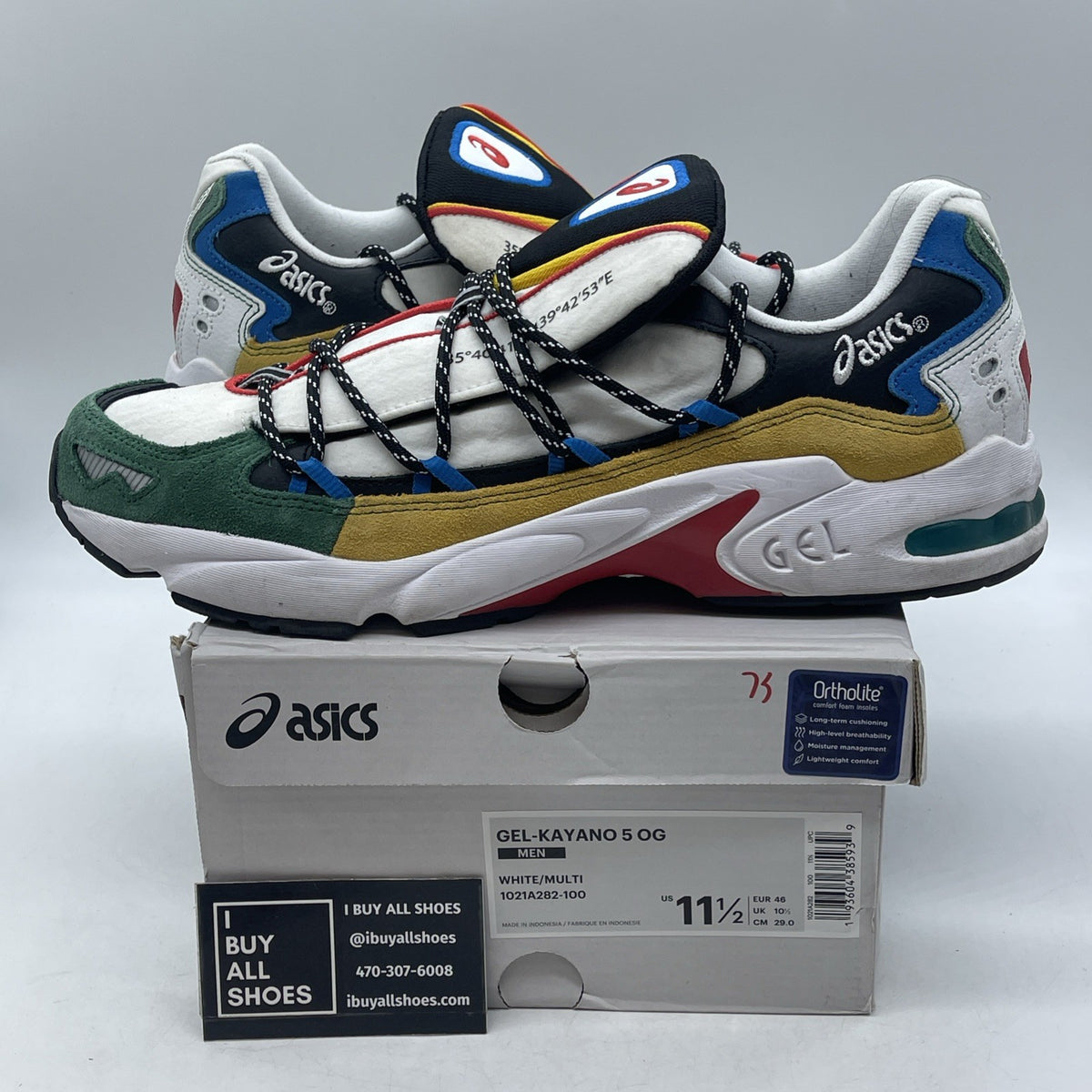 Size 11.5 - ASICS GEL-Kayano 5 Reconstructed (1021A282100)