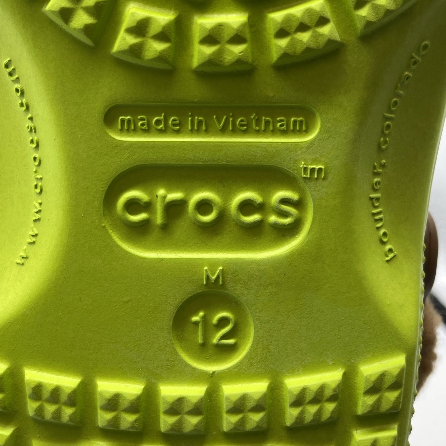 Size 12 - DreamWorks x Crocs Classic Clog Shrek Green Brown Suede (209373-3TX )