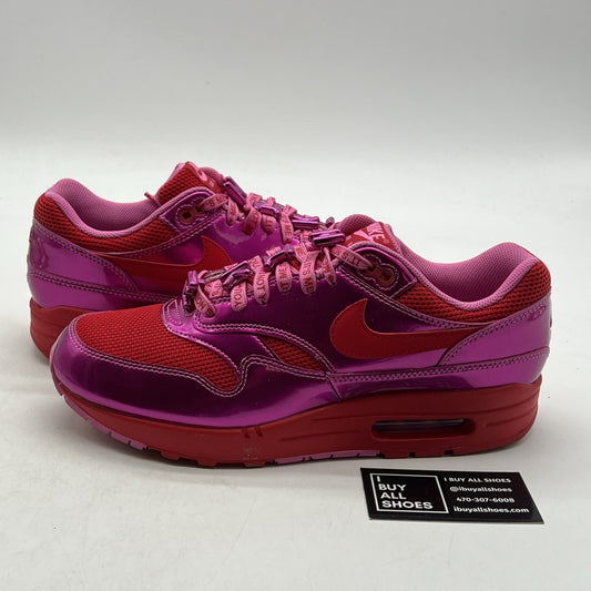 Size 10 - Nike Air Max 1 Premium Valentines Day Pack - Playful Pink (HV2301-600)
