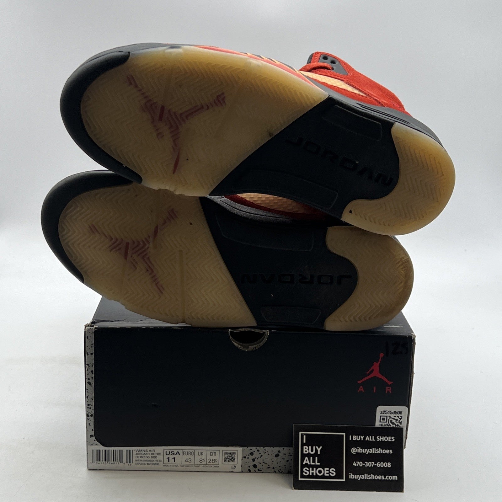 Size 11 - Air Jordan 5 Retro Dunk on Mars W (DD9336-800)