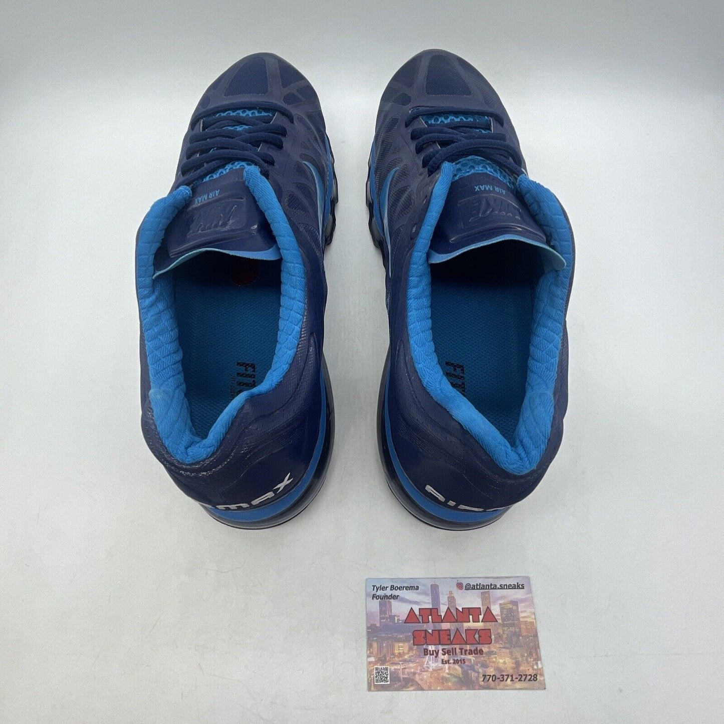 Size 11 - Nike Air Max+ 2011 Binary Blue Black (429889-440)