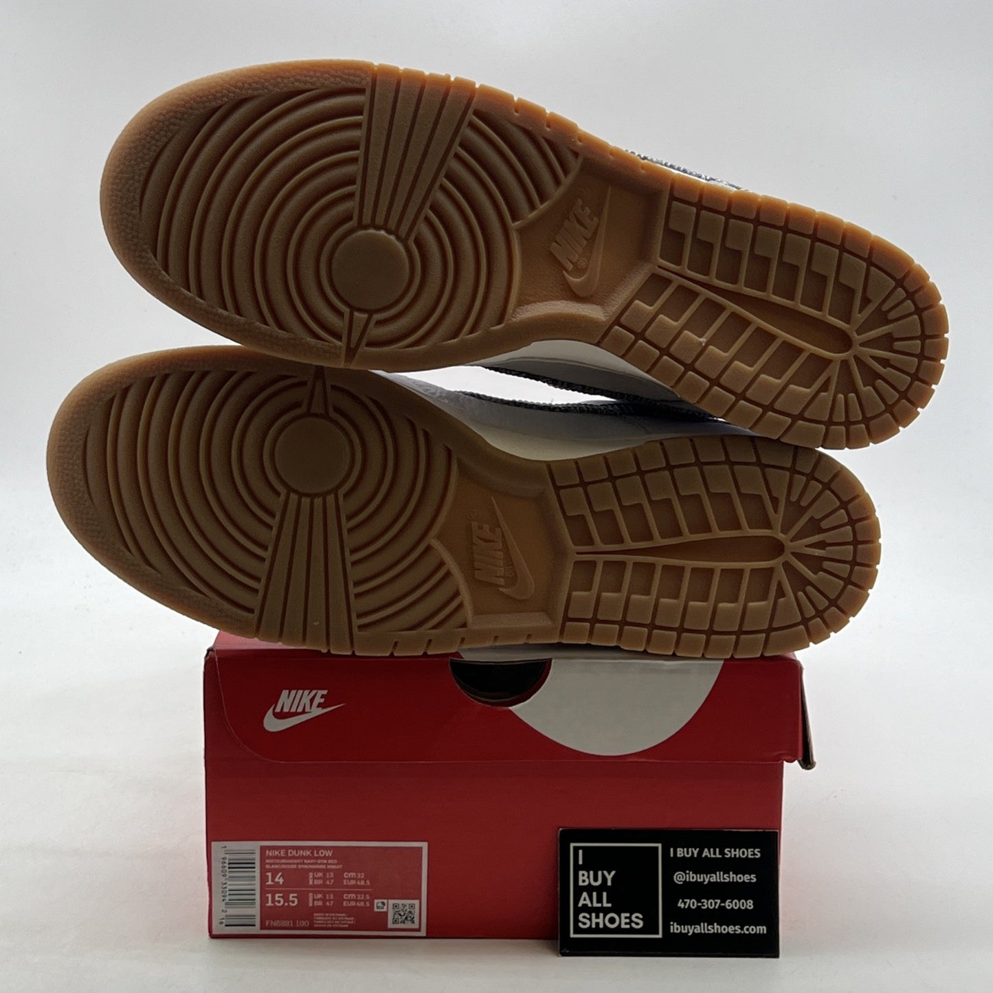 Size 14 - Nike Dunk Low Washed Denim (FN6881-100)