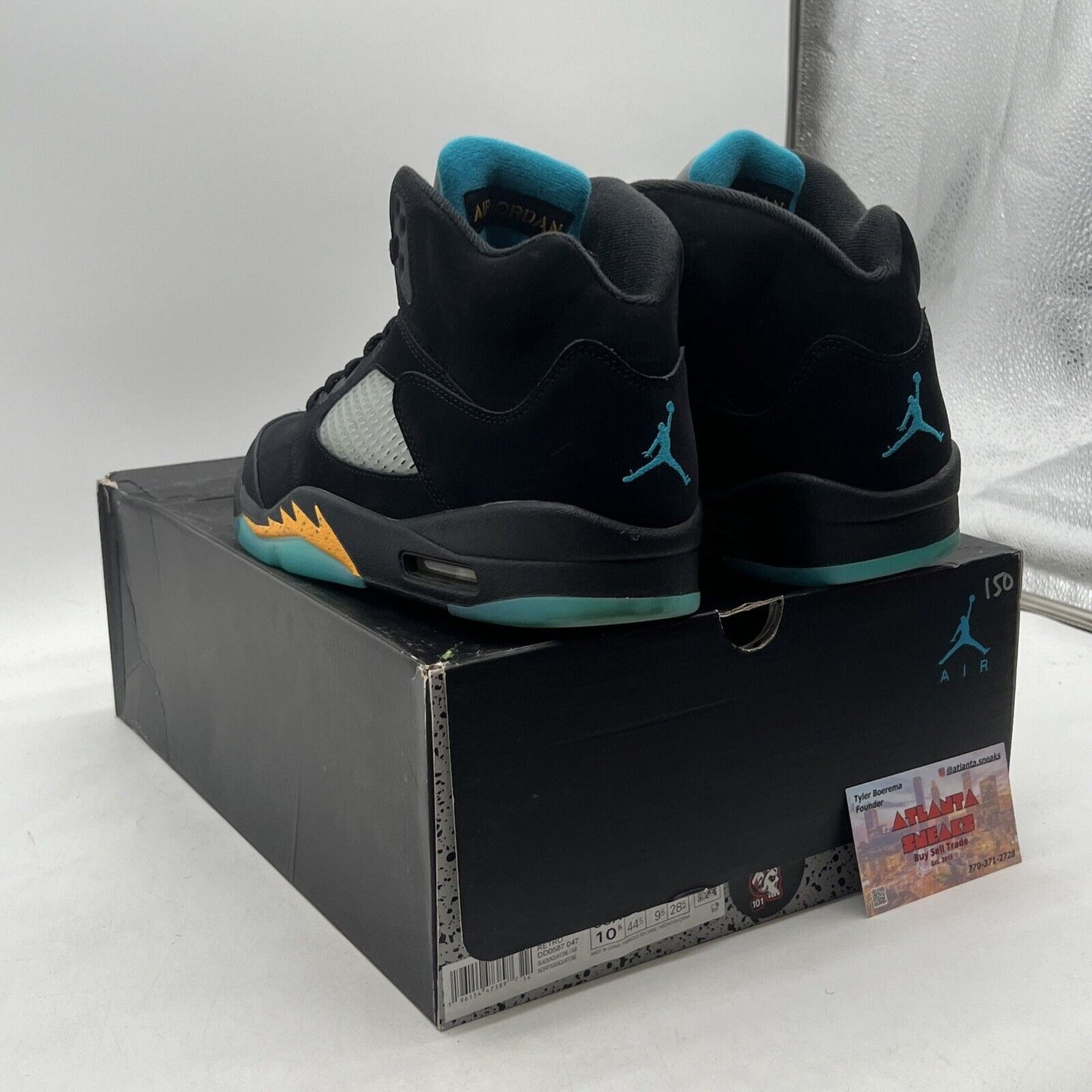 Size 10.5 - Jordan 5 Retro Mid Aqua (DD0587-047)