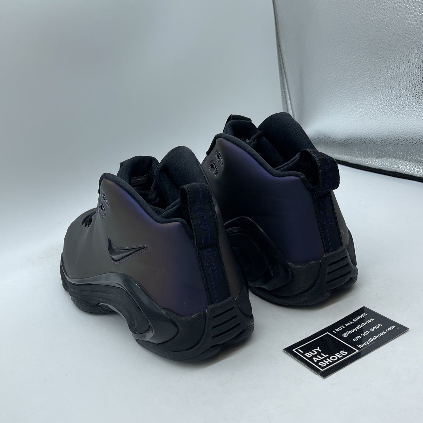 Size 12 - Nike Air Pippen 2 Purple Black Leather (312545-500)