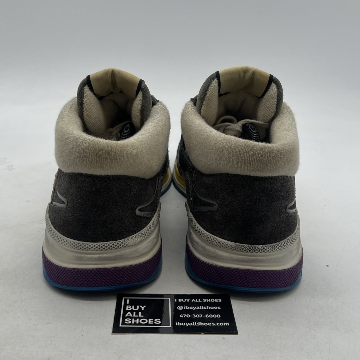 Size 11G - Gucci Ultrapace Mid Black Grey