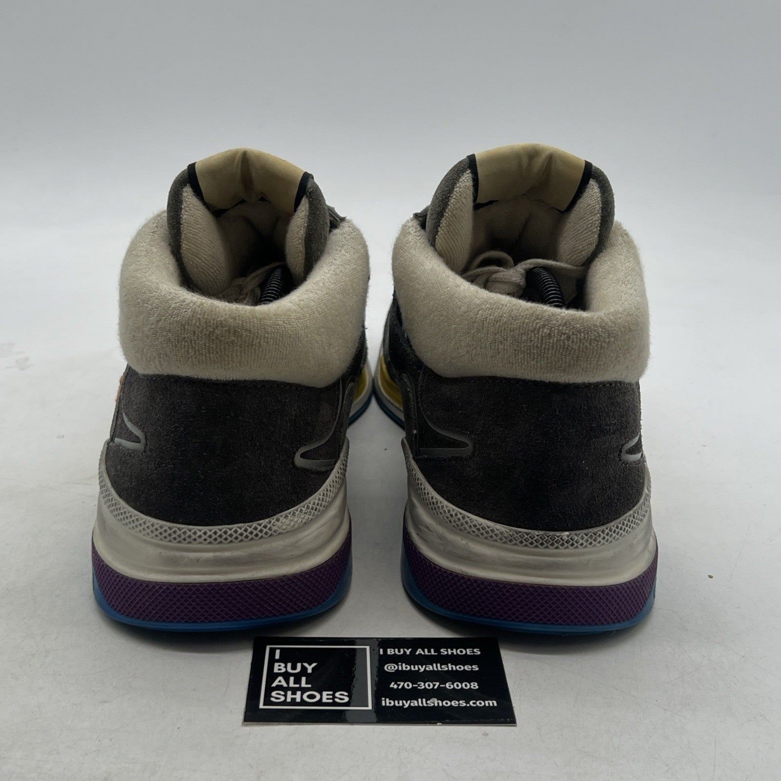 Size 11G - Gucci Ultrapace Mid Black Grey