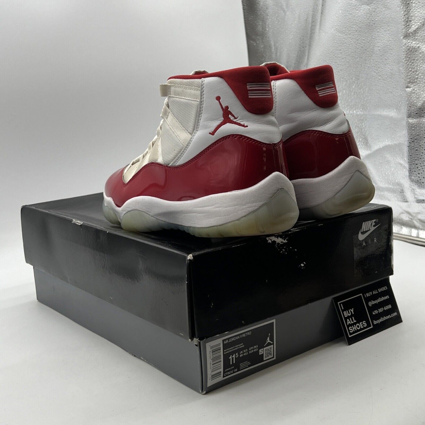 Size 11.5 - Air Jordan 11 Retro High Cherry (CT8012-116)