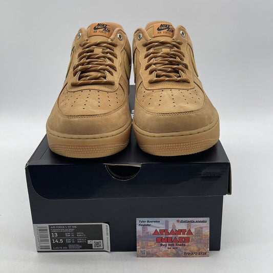 Size 13 - Nike Air Force 1 Low Flax 2019/2022 Brown Suede (CJ9179-200)