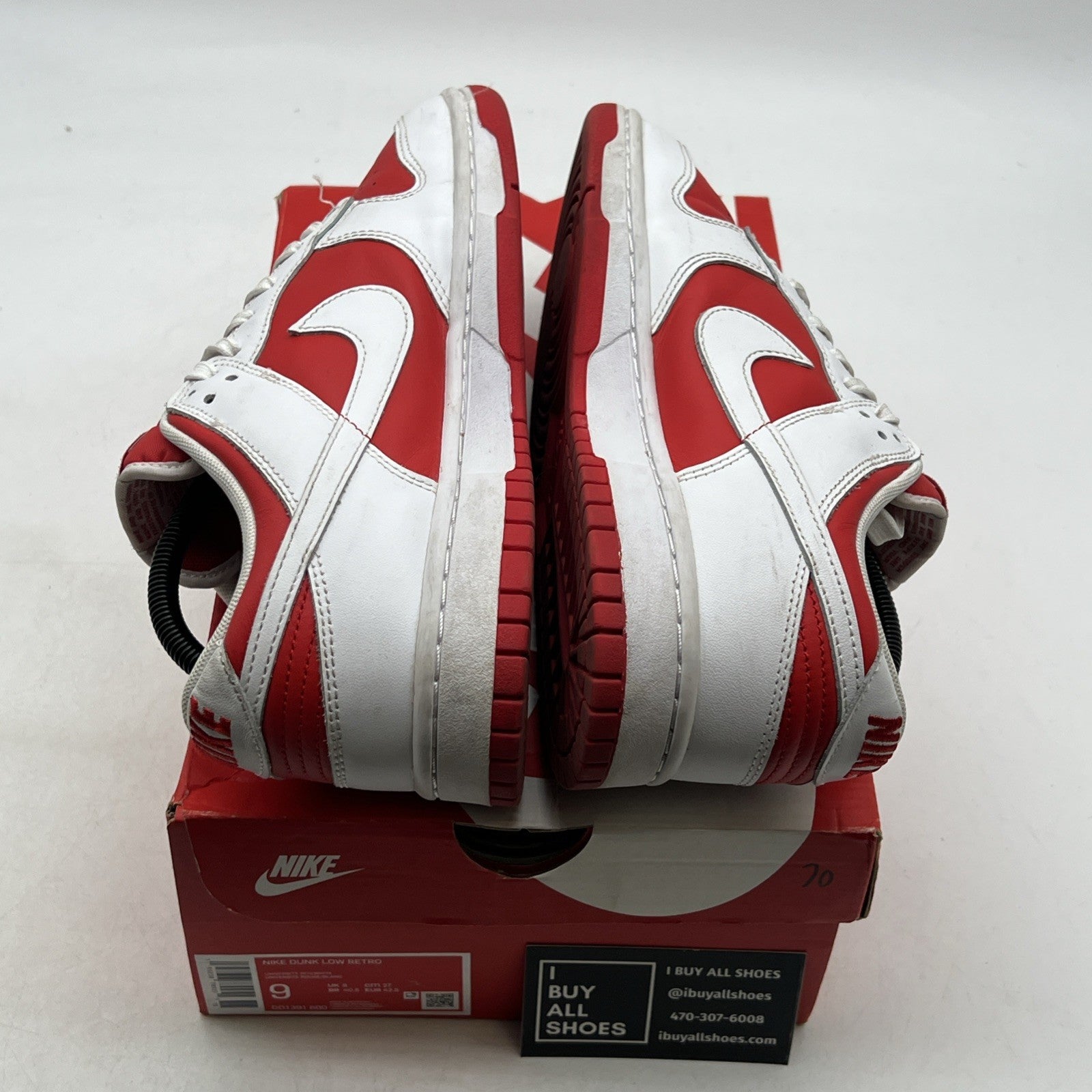 Size 9 - Nike Dunk Low Championship Red (DD1391-600)