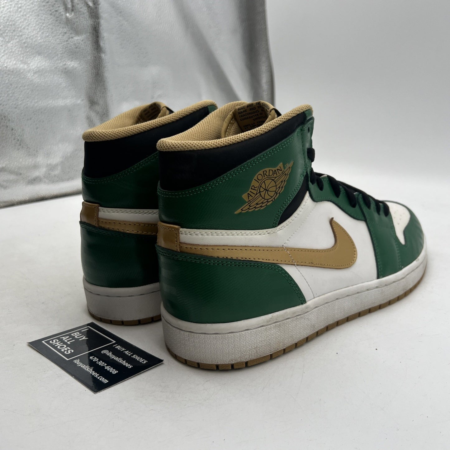 Size 12 - Air Jordan 1 Retro OG High Celtics (555088-315)