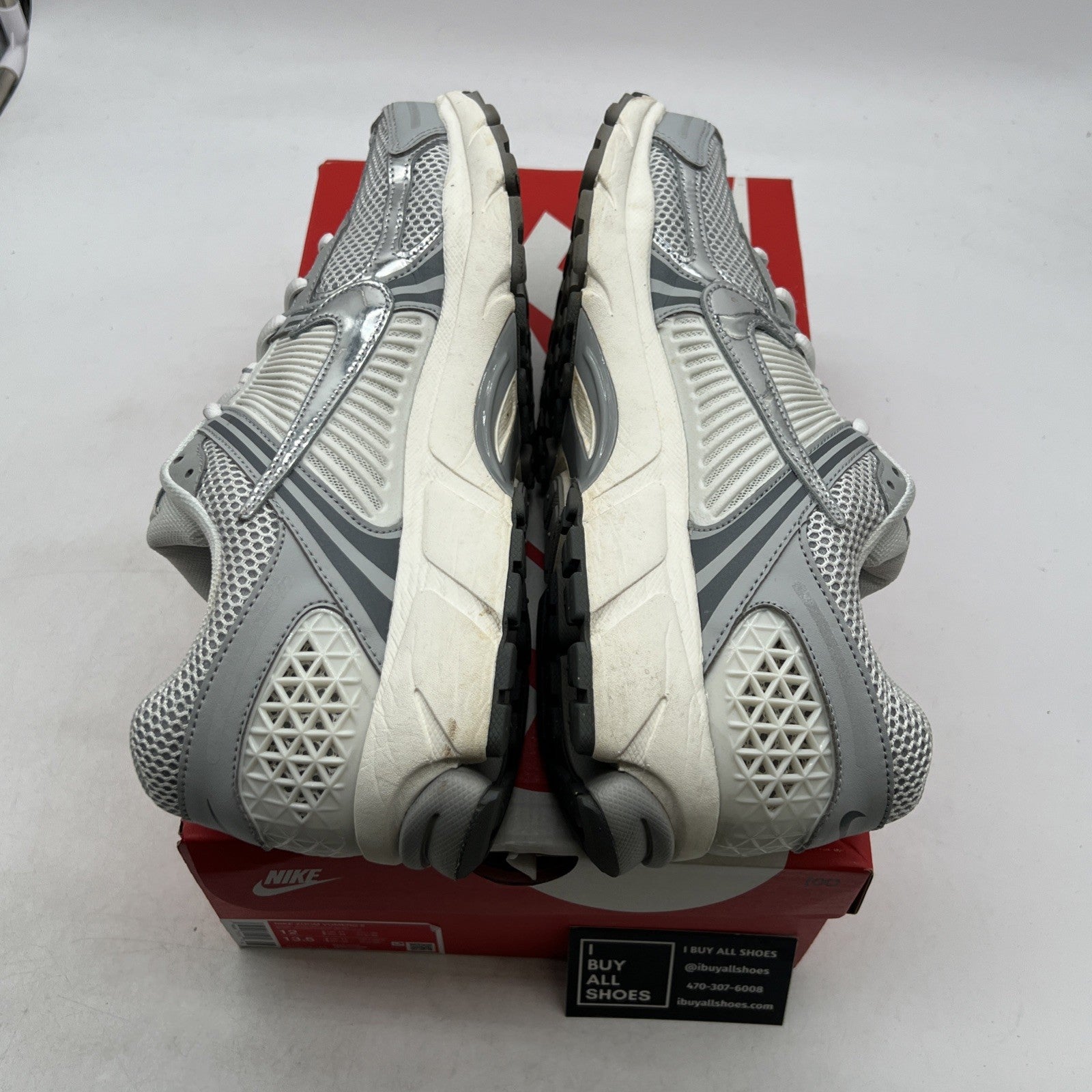 Size 12 - Nike Air Zoom Vomero 5 Summit White Metallic Silver (IM2219-121)