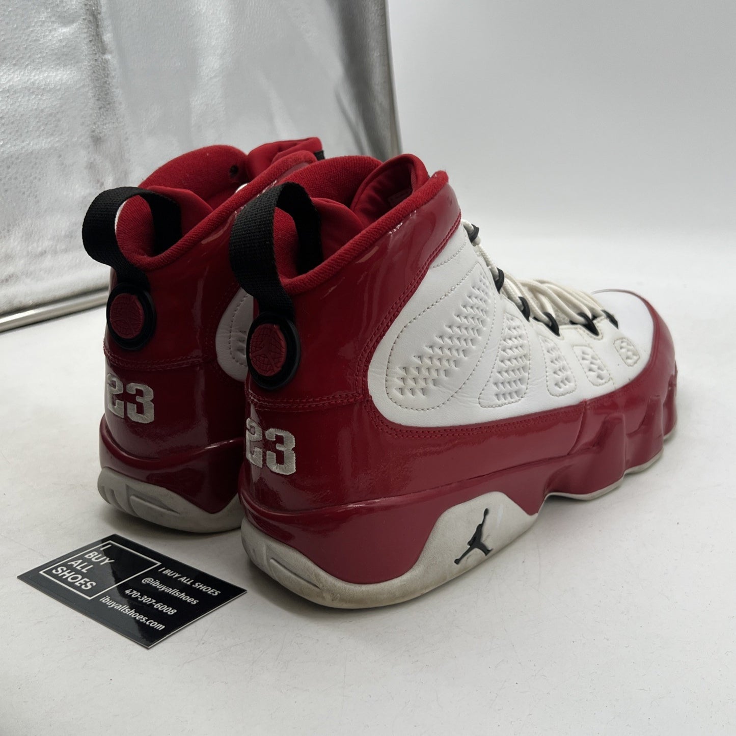 Size 12.5 - Air Jordan 9 Retro Gym Red (302370-160)