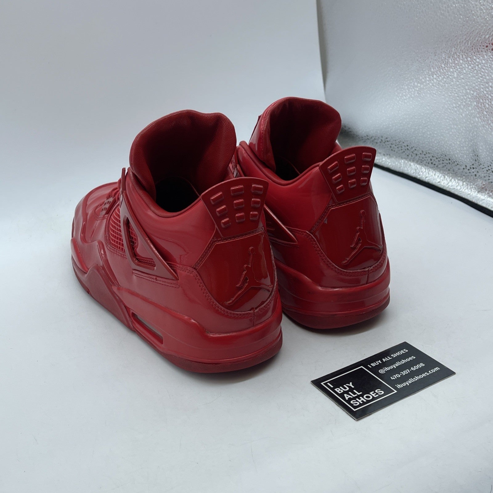 Size 12 - Air Jordan 4 Retro 11Lab4 Red Leather (719864-600)