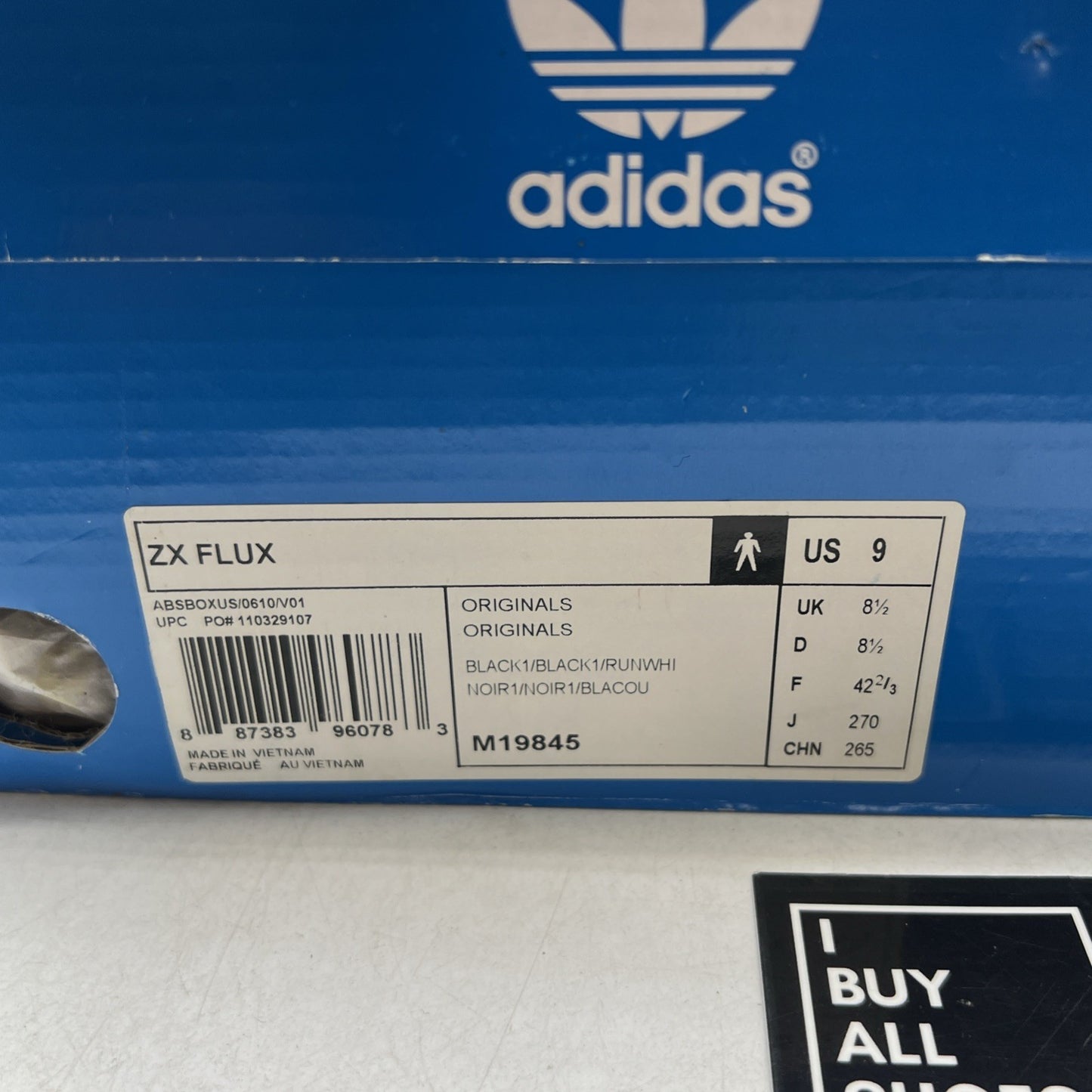 Size 9 - adidas ZX Flux Prism - (M19845)