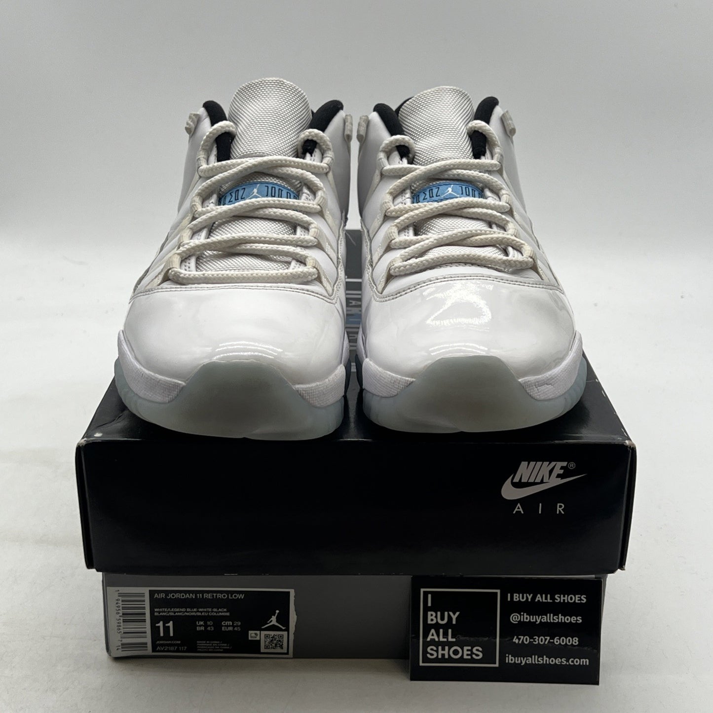 Size 11 - Air Jordan 11 Retro Low Legend Blue (AV2187-117)