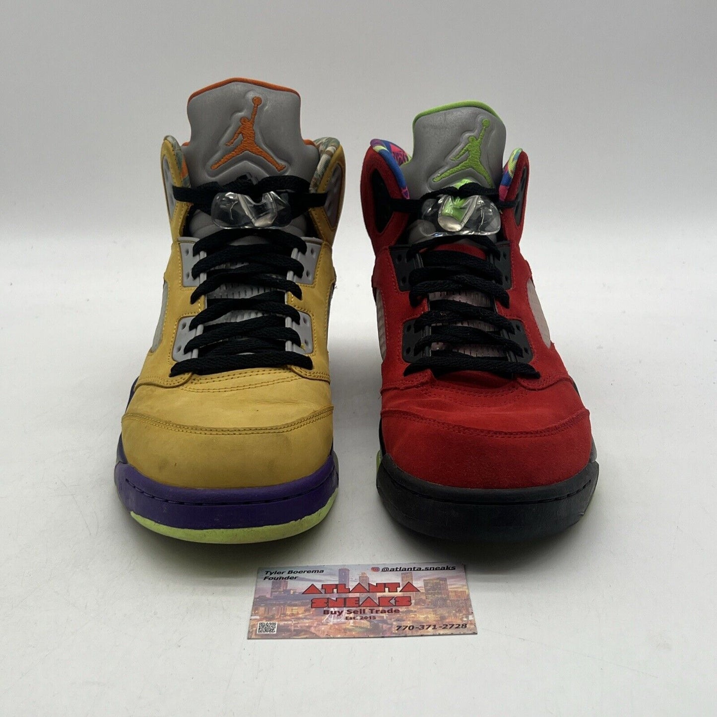 Size 10 - Jordan 5 Retro SE Solar Orange Yellow Red Purple Black (CZ5725-700)