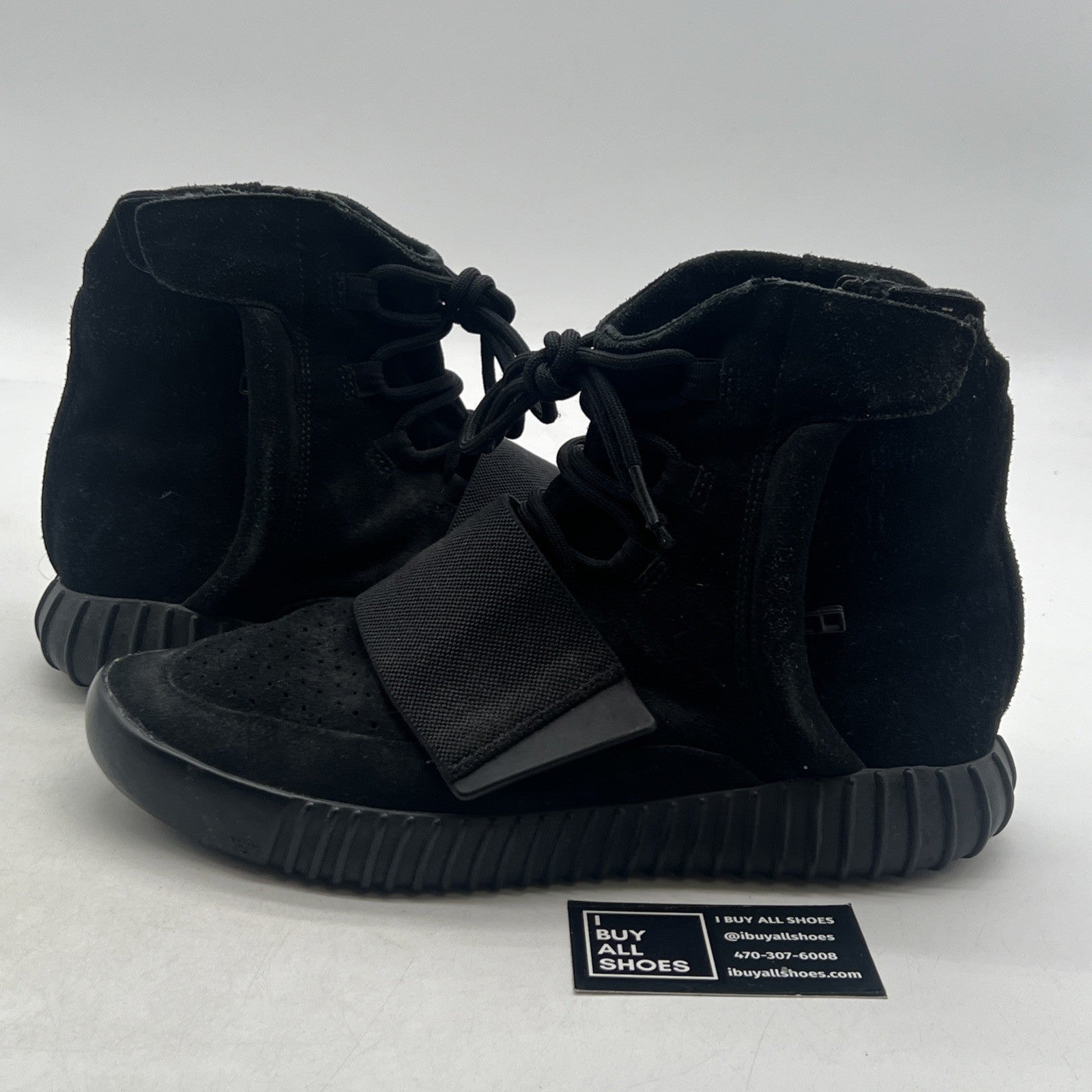 Size 10 - Adidas Yeezy Boost 750 Triple Black (BB1839)