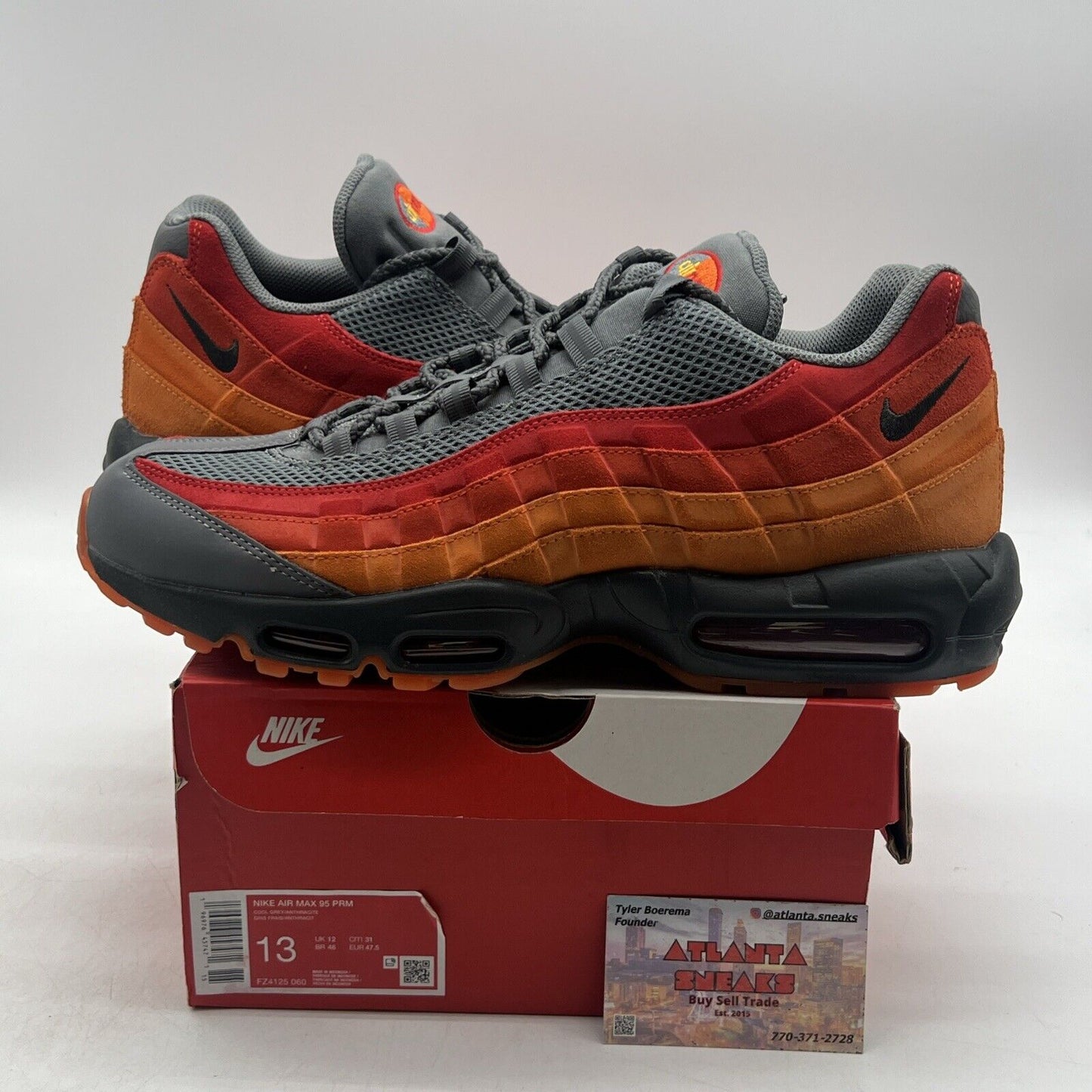 Size 13 - Nike Air Max 95 Premium Atlanta (FZ4125-060)