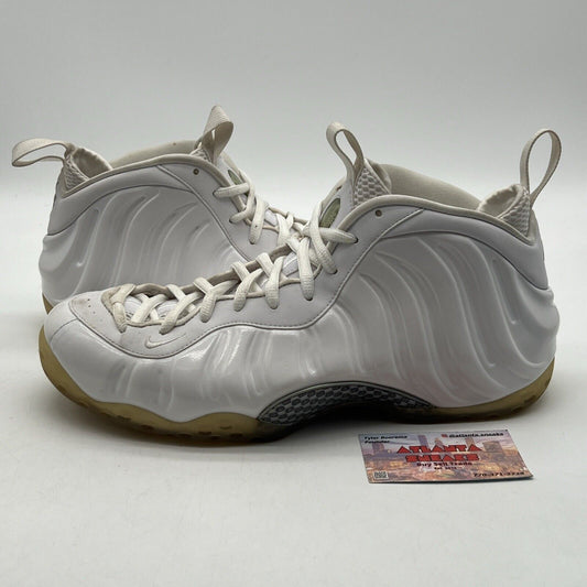 Size 13 - Nike Air Foamposite One White-Out (314996-100)