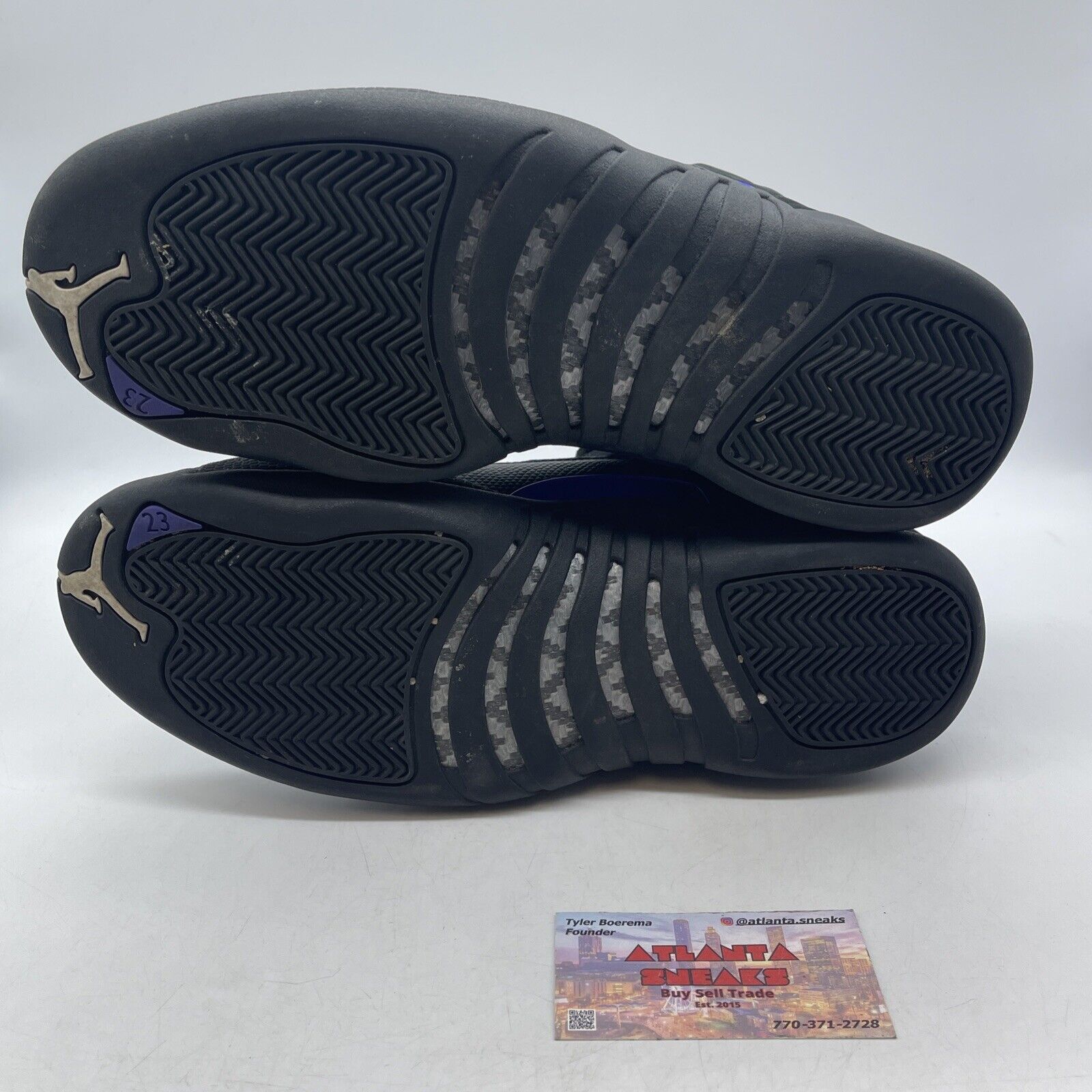 Size 10 - Air Jordan 12 Retro Dark Concord Black Purple Suede (CT8013-005)