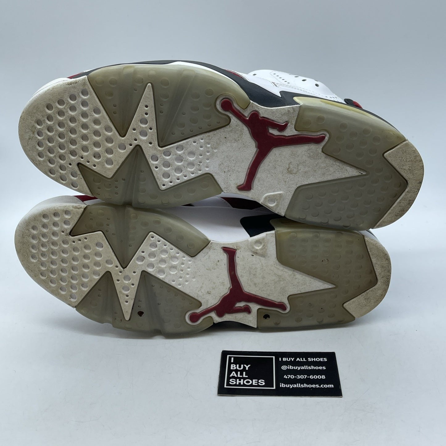 Size 10.5 - Air Jordan 6 Retro 2014 Carmine White Red Suede (384664-160)