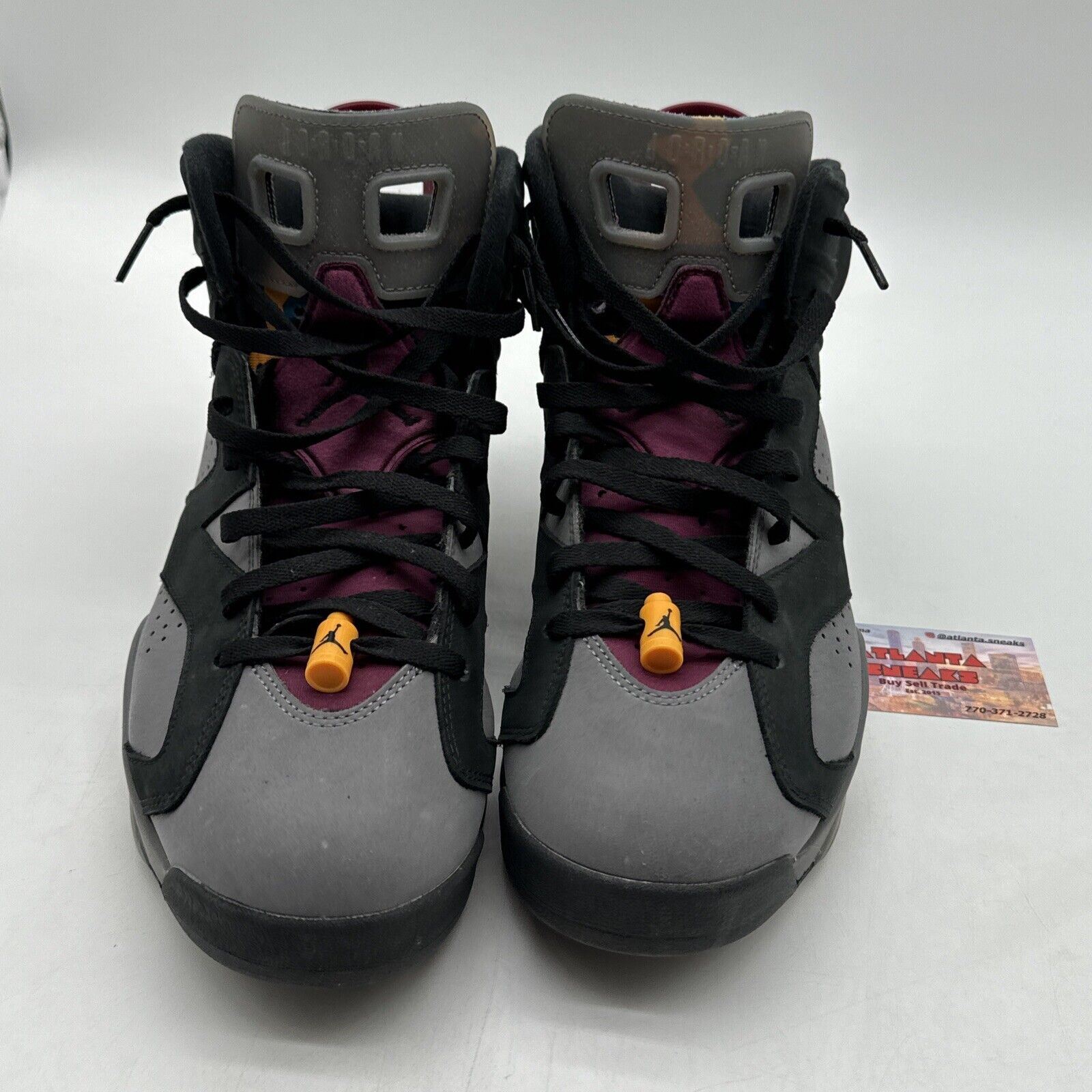 Size 13 - Jordan 6 Bordeaux Grey Burgundy Blue Brown Suede