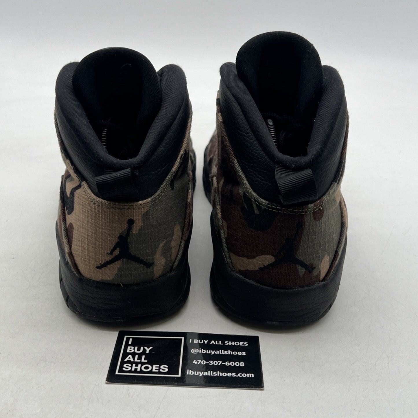 Size 10.5 - Air Jordan 10 Retro Woodland Camo (310805-201)