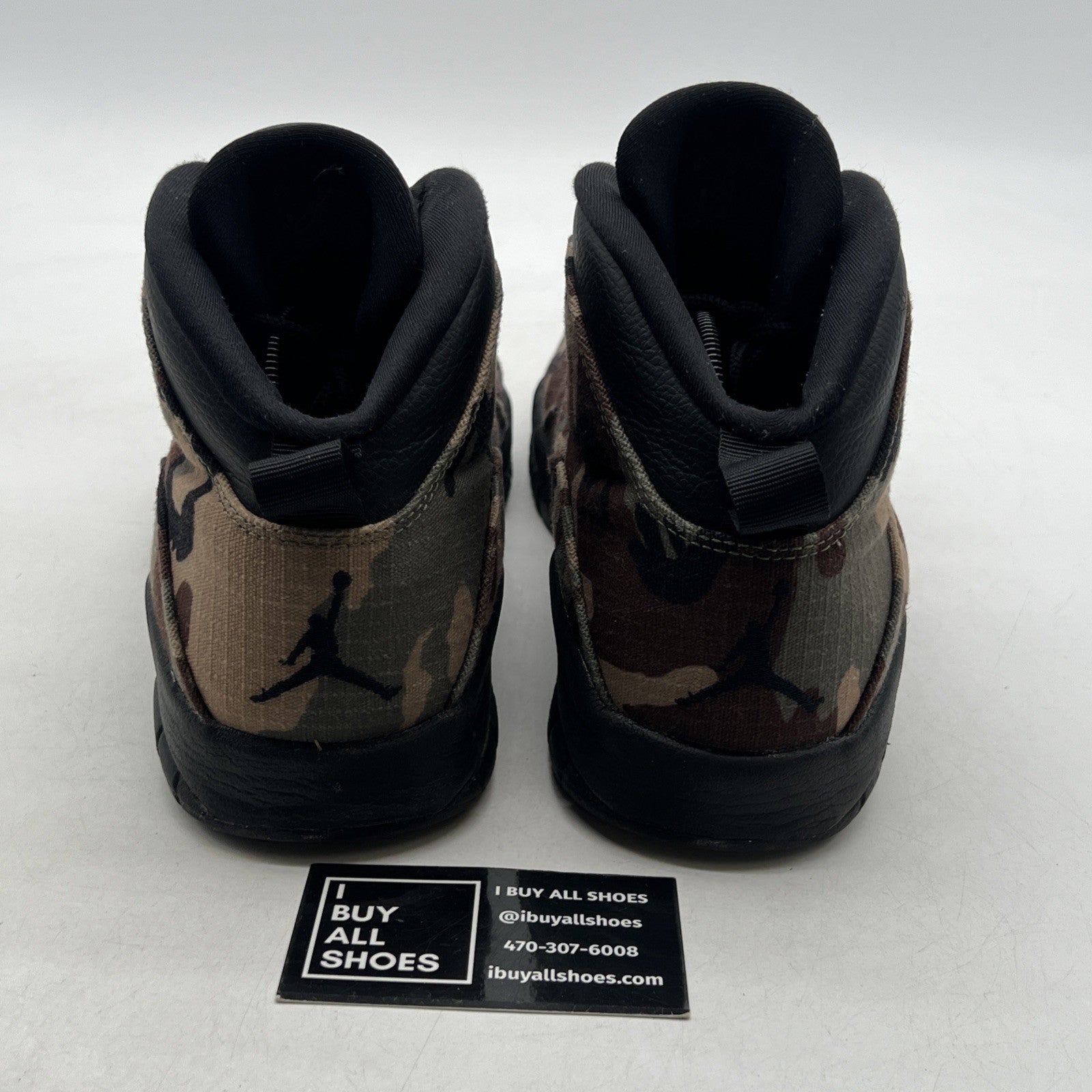 Size 10.5 - Air Jordan 10 Retro Woodland Camo (310805-201)