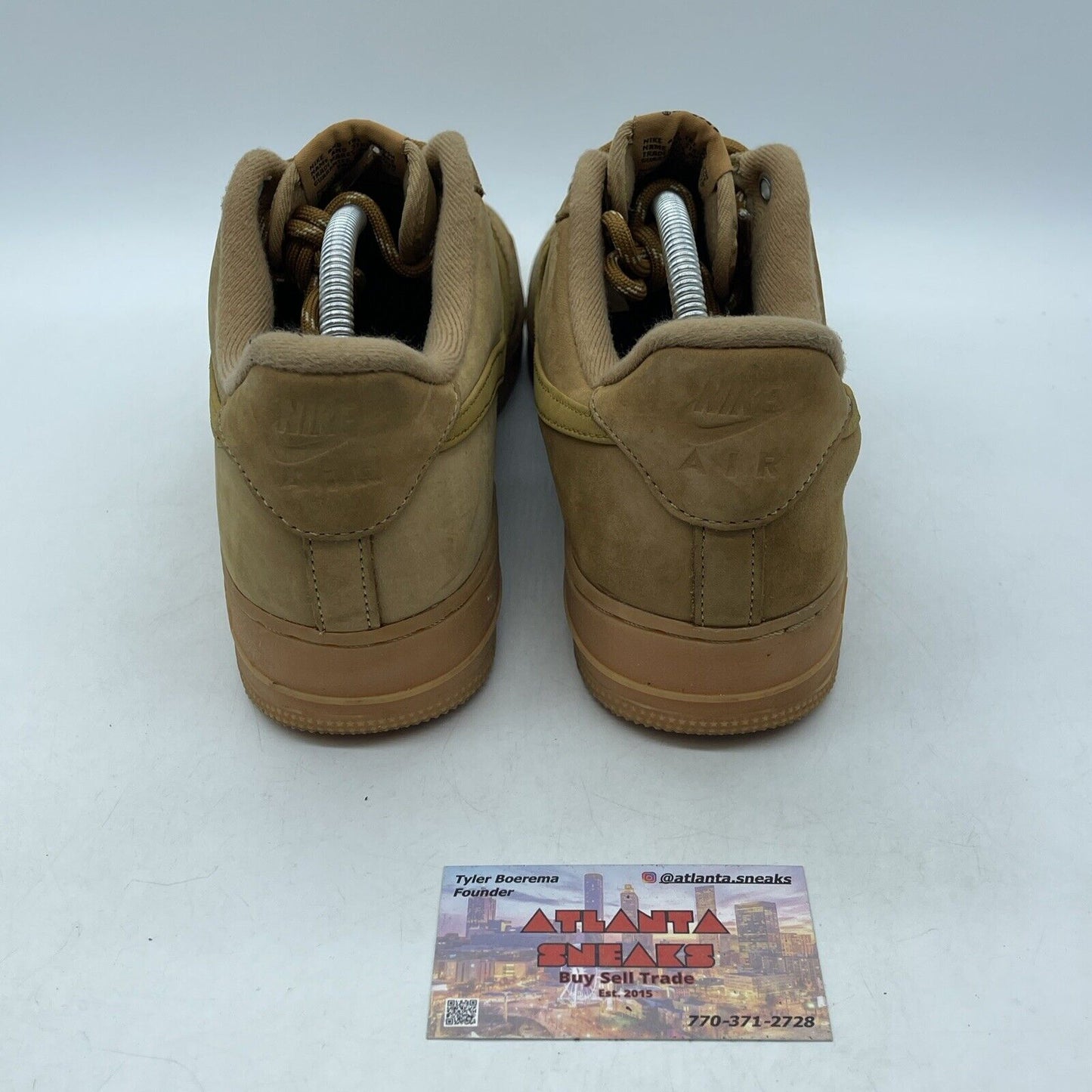 Size 10 - Nike Air Force 1 Low Flax Brown Suede (CJ9179-200)