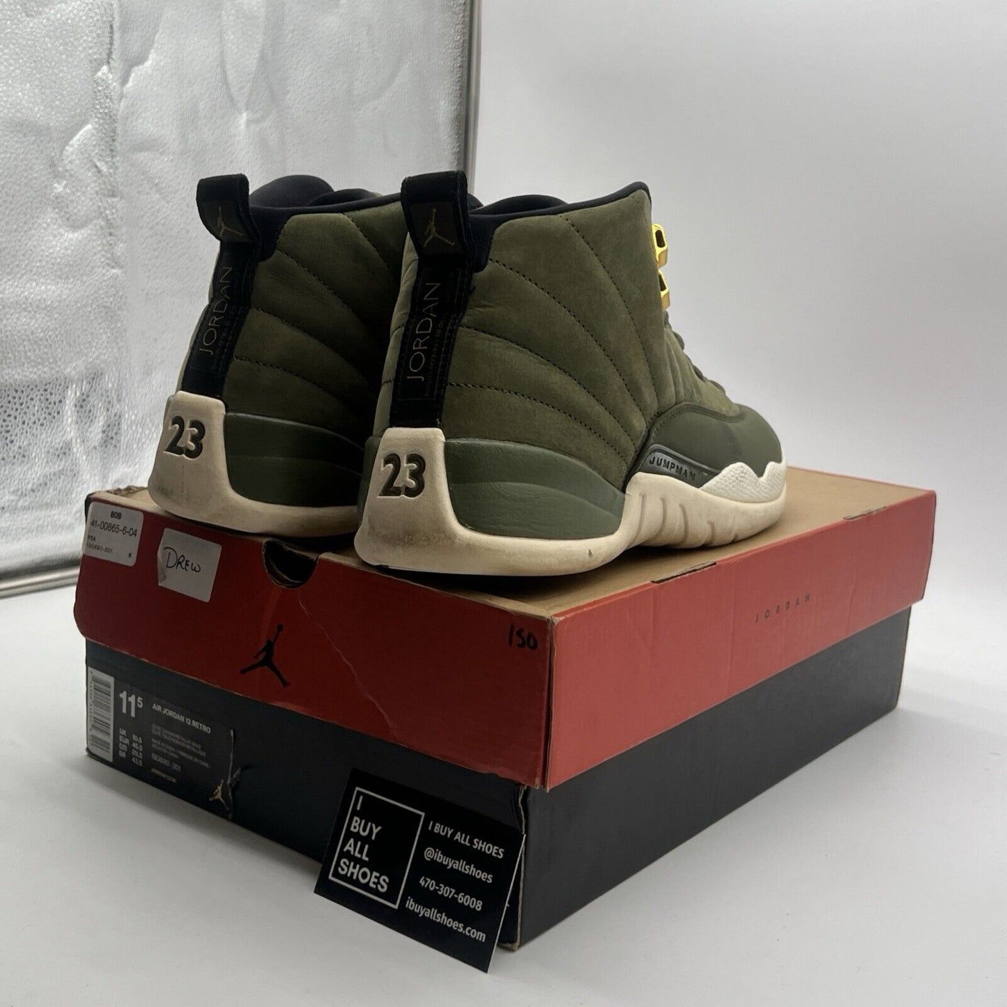 Size 11.5 - Air Jordan 12 Retro CP3 Class of 2003 (130690-301)