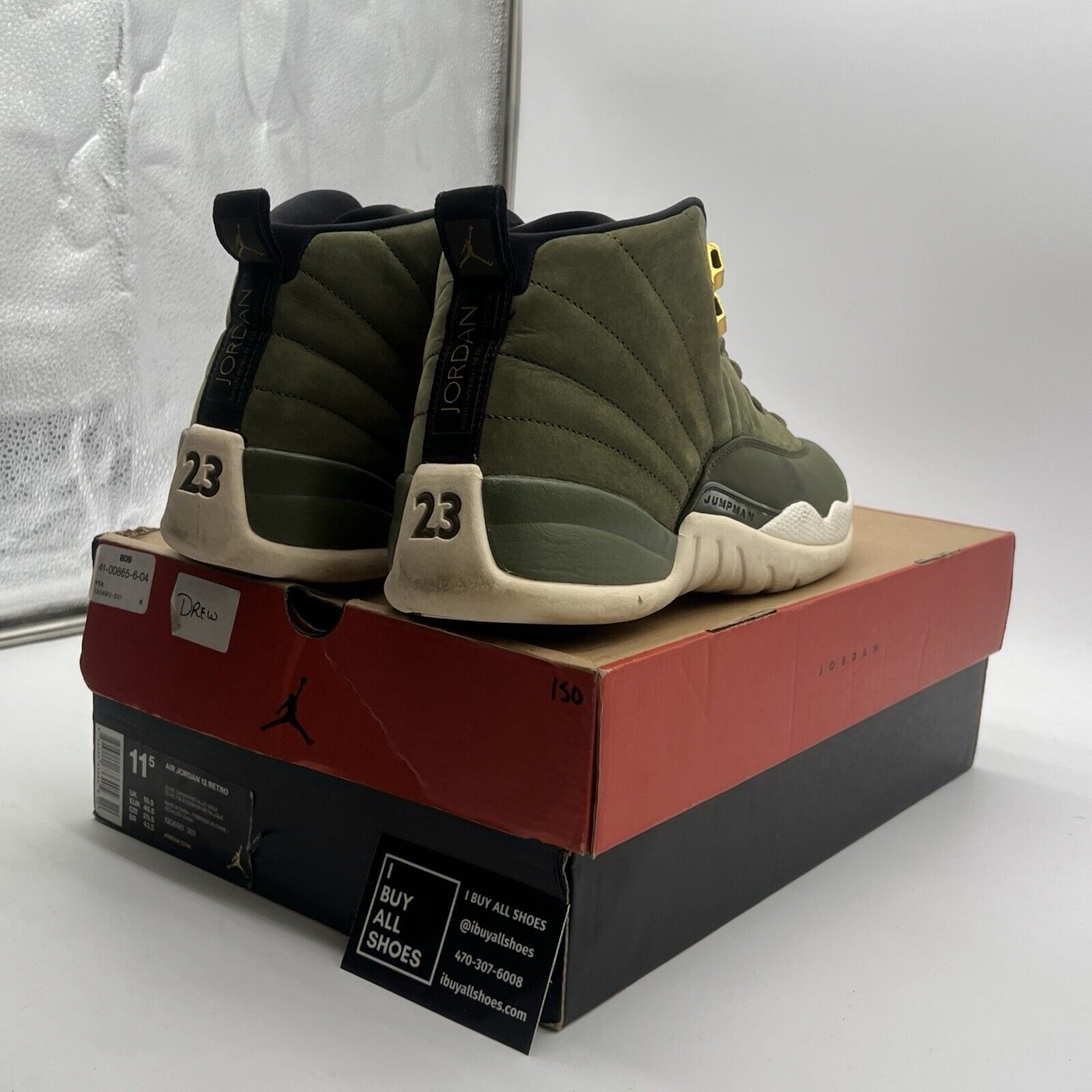 Size 11.5 - Air Jordan 12 Retro CP3 Class of 2003 (130690-301)