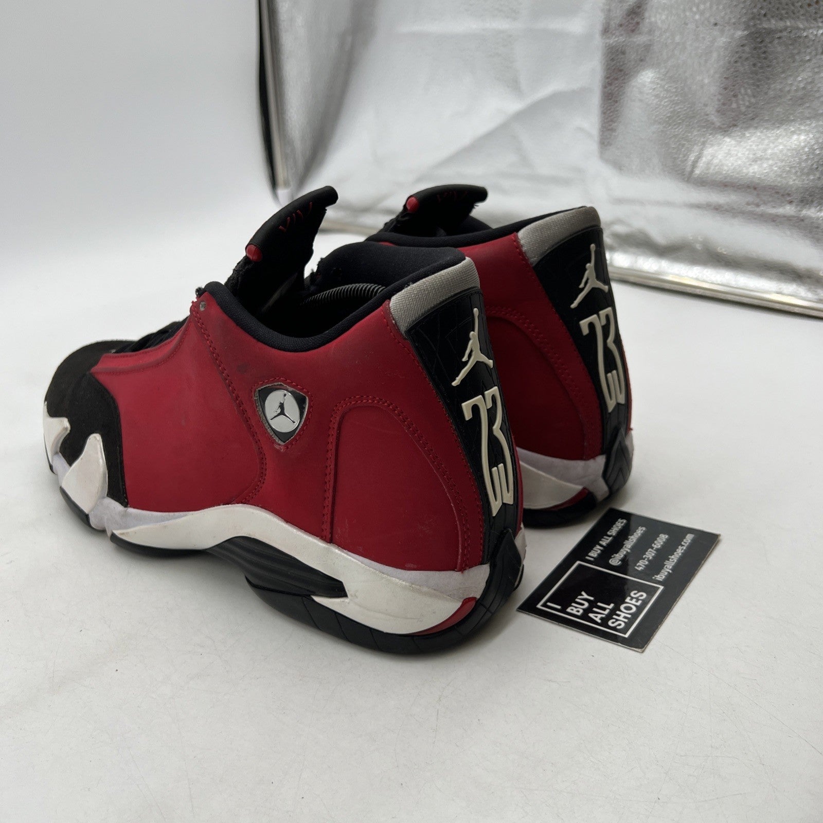 Size 8.5 - Air Jordan 14 Retro Gym Red (487471-006)