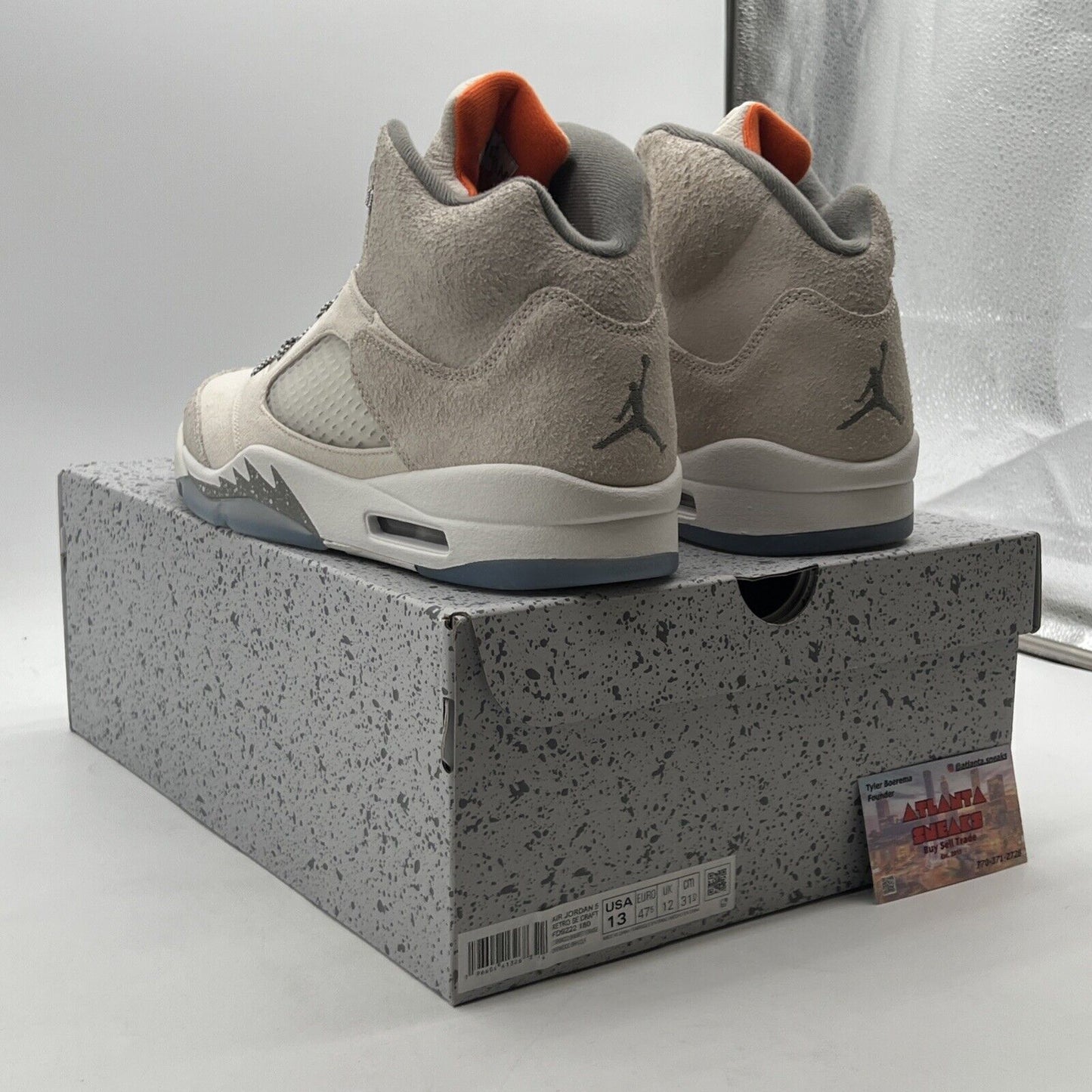 Size 13 - Air Jordan 5 Retro SE Craft Light Orewood Brown (FD9222-180)