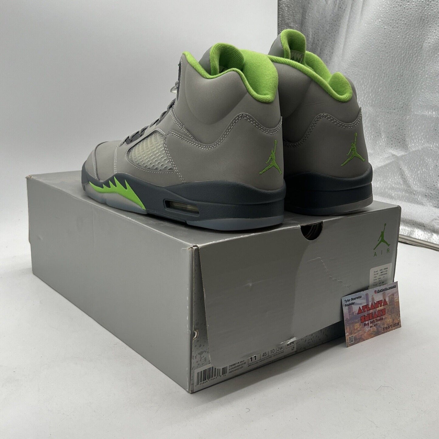 Size 11 - Air Jordan 5 Retro Green Bean (DM9014-003)