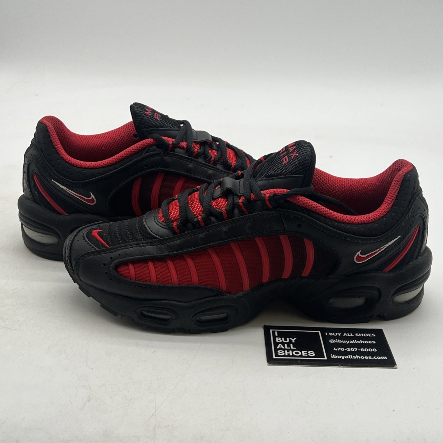 Size 8 - Nike Air Max Tailwind 4 University Red Black Mens (CD0456-600)