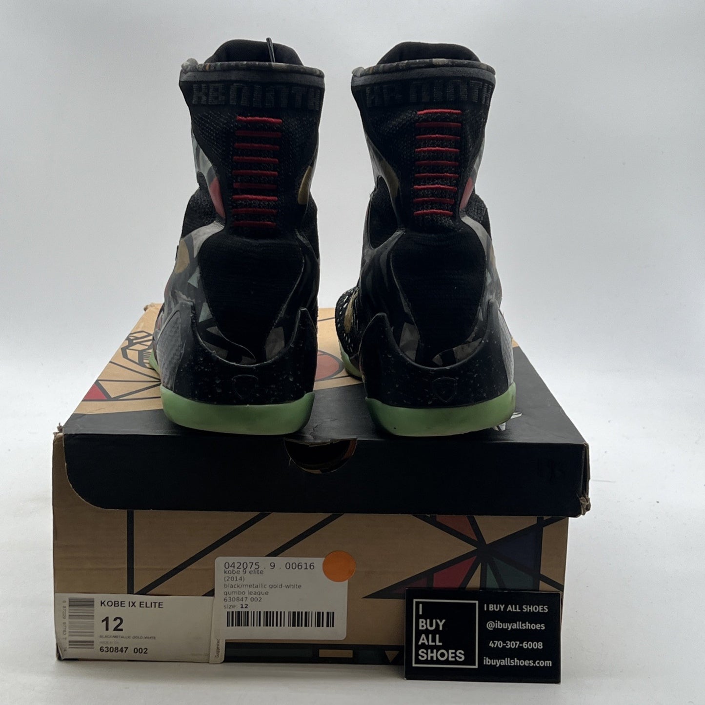 Size 12 - Nike Kobe 9 Elite NOLA Gumbo League - Maestro (630847-002)