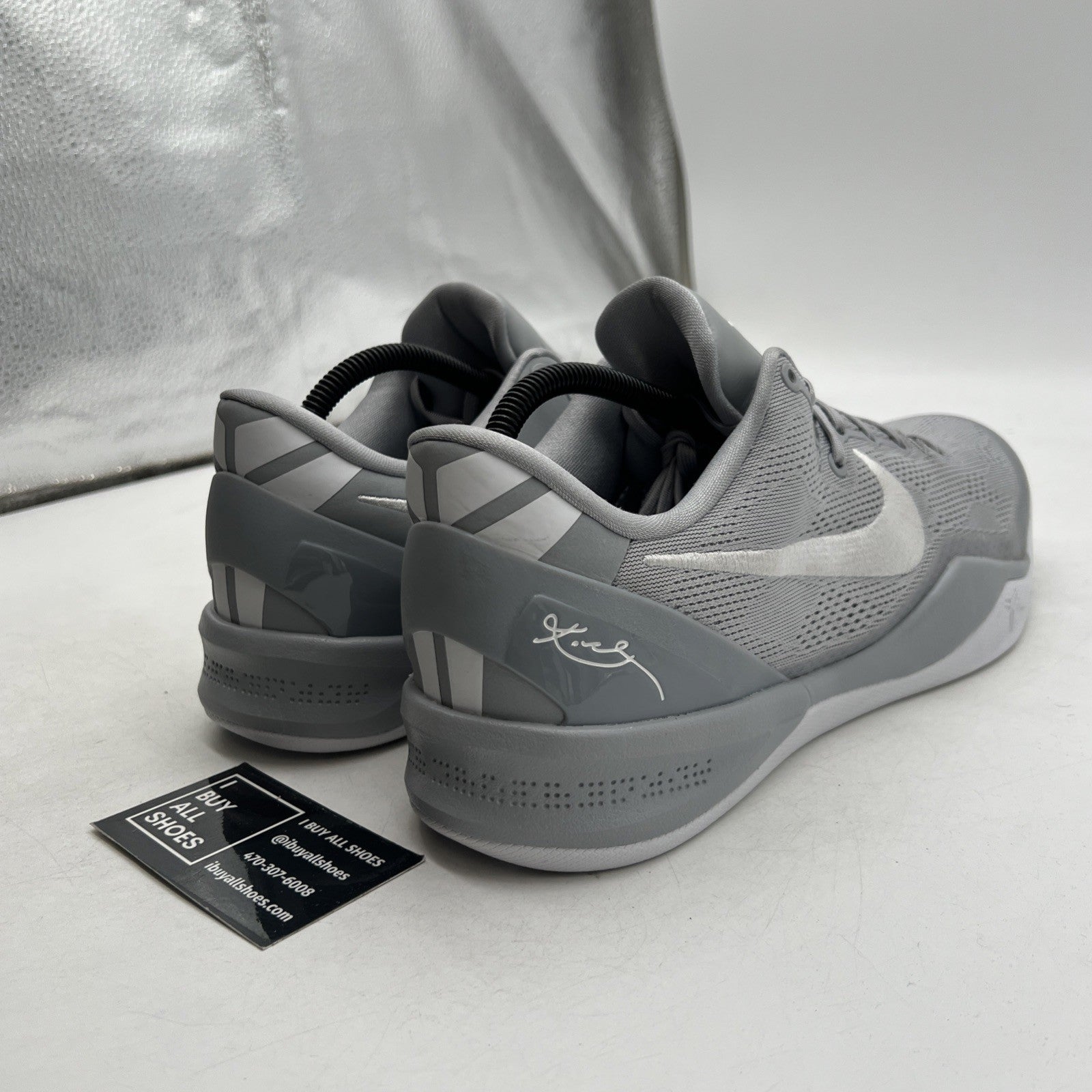 Size 11.5 - Nike Kobe 8 VIII Protro Wolf Grey Mens (HF9550-002)