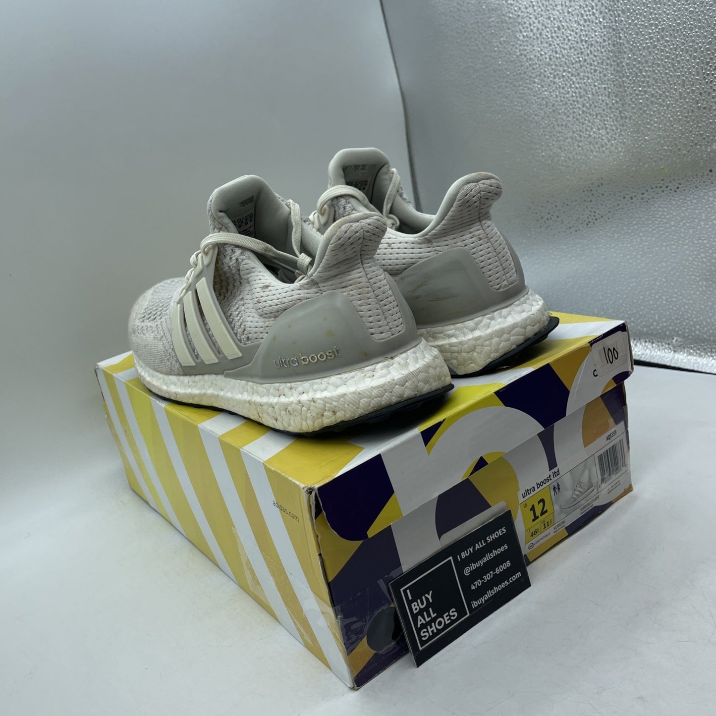 Size 12 - Adidas UltraBoost 1.0 Limited Cream (AQ5559)