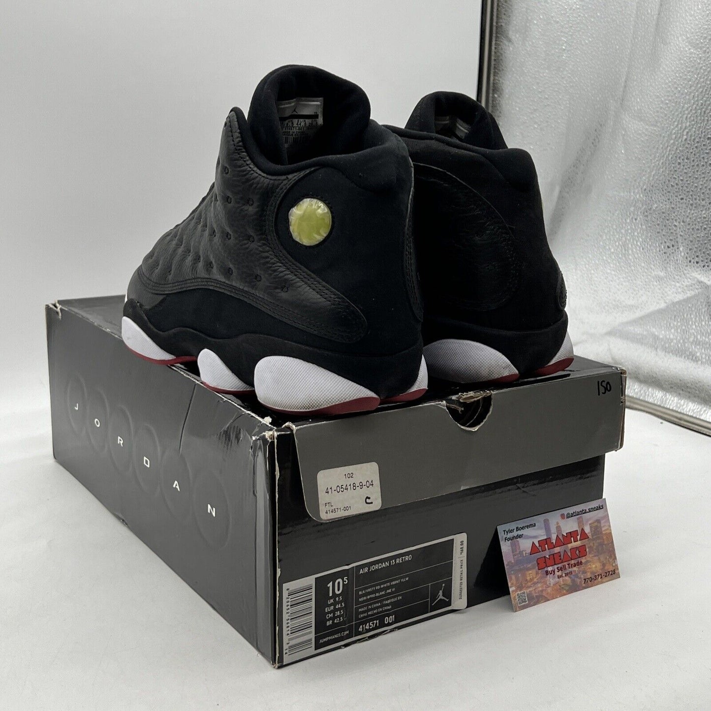Size 10.5 - Air Jordan 13 Retro 2011 Playoff (414571-001)