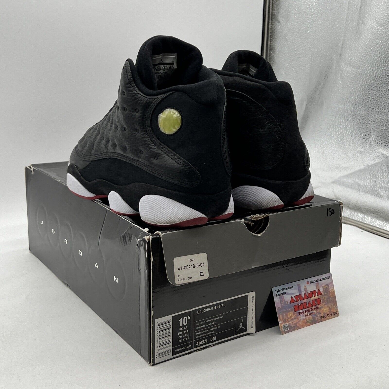 Size 10.5 - Air Jordan 13 Retro 2011 Playoff (414571-001)